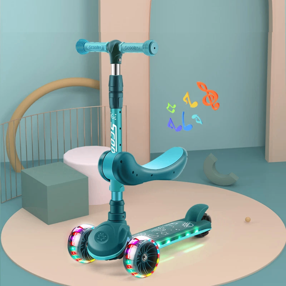 Trottinette Enfant Évolutive LED