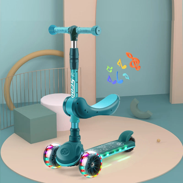 Trottinette Enfant Évolutive LED