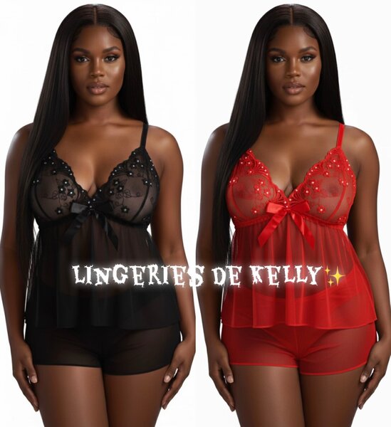 Ensemble Lingerie Dentelle Femme