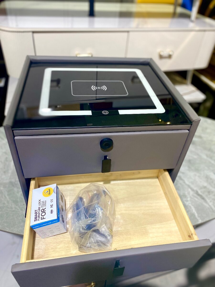 Modern Smart Bedside Drawer