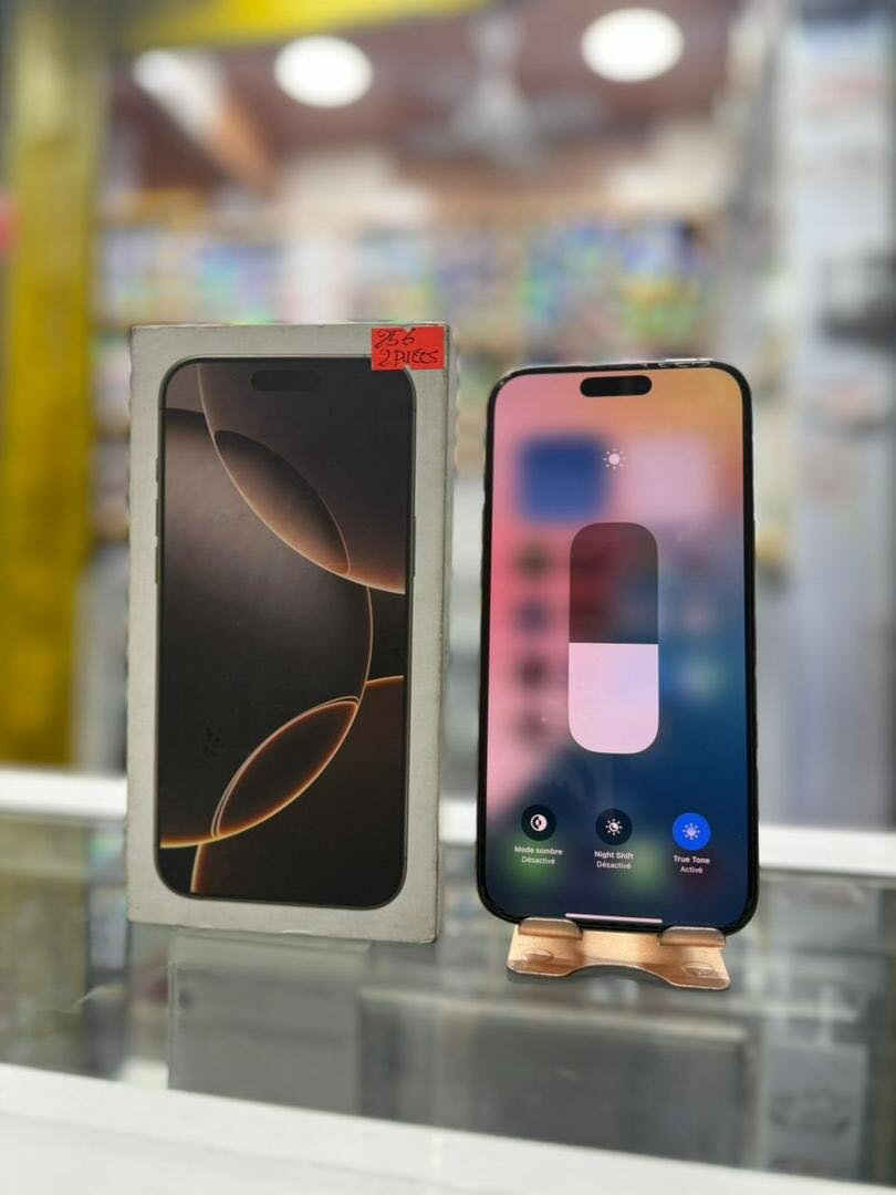 16 pro Max 256 giga 2puces