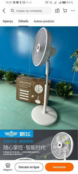 Ventilateur Télécommandé