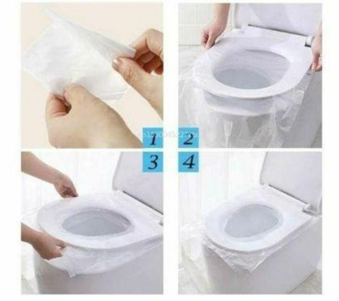 Couvre-siège WC jetable