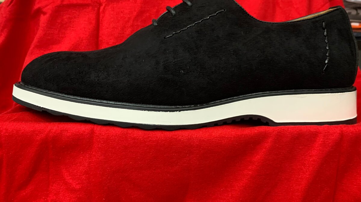 Chaussures derby en daim pour hommes