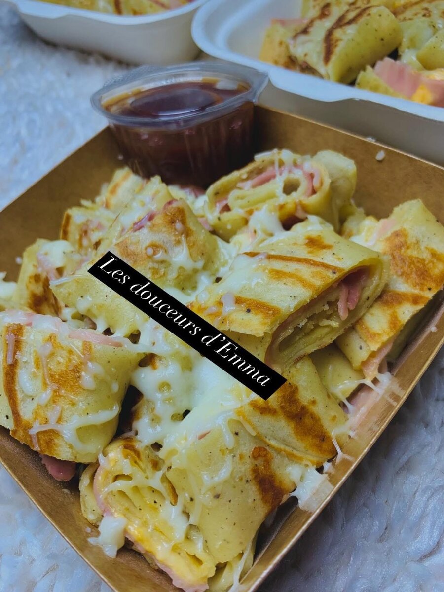 Crêpes salées jambon béchamel