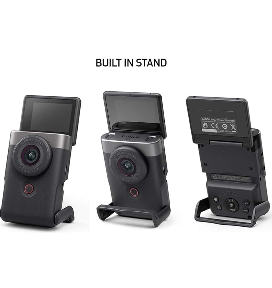 Canon Powershot V10 20.9MP Vlog Camera (Black)