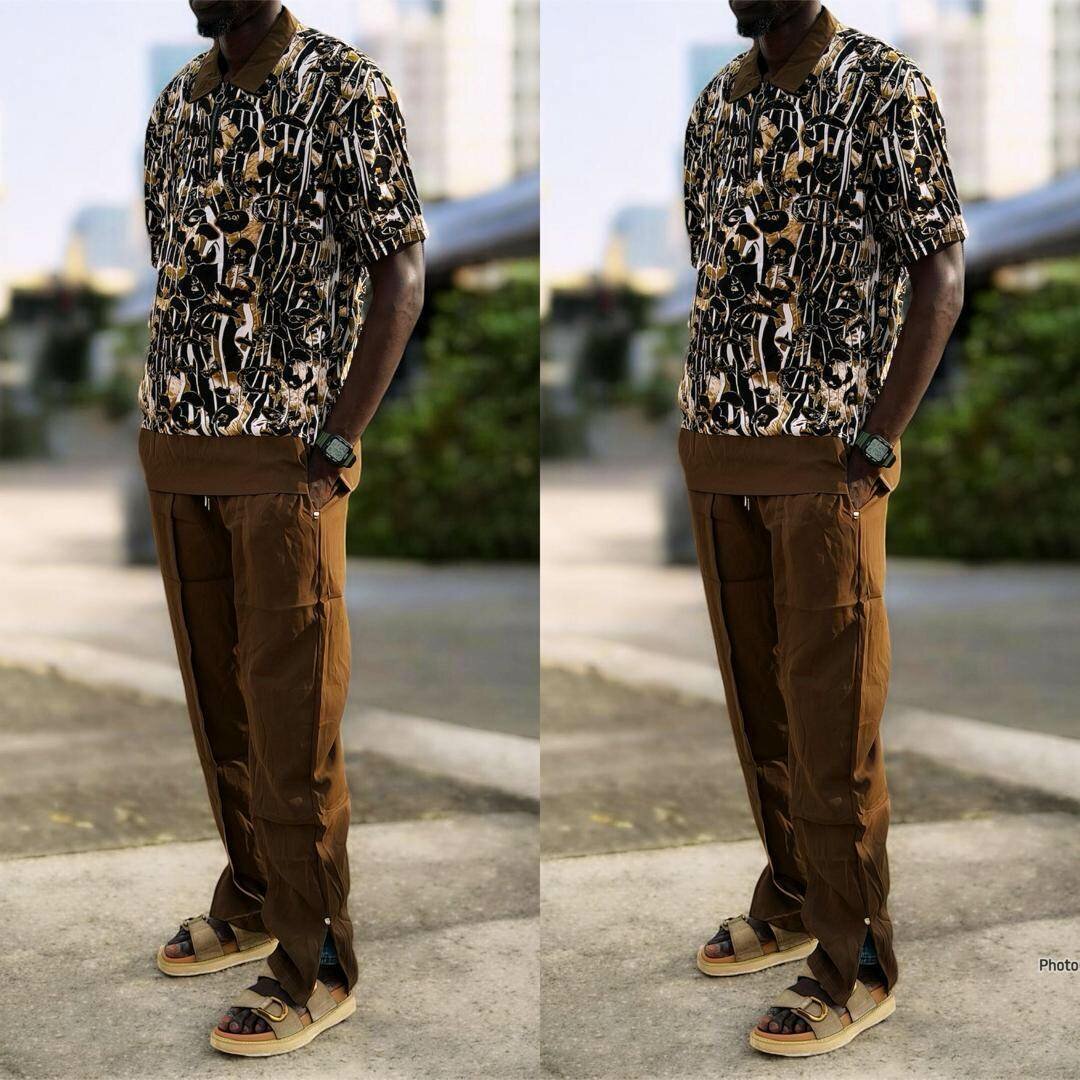 Ensemble décontracté homme élégant