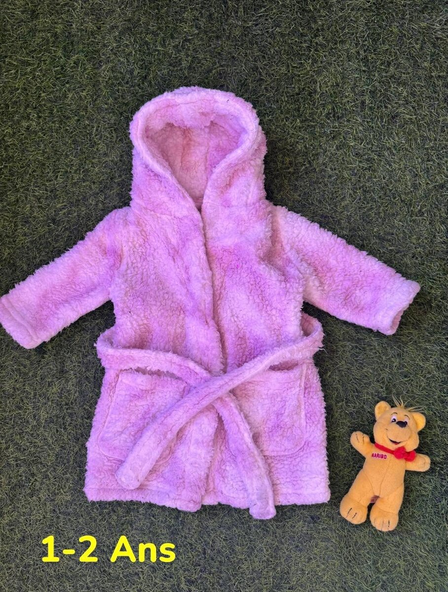 Peignoir Enfant Doux et Mignon