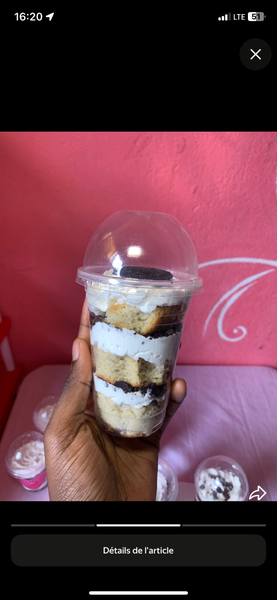 Delish cup saveur Oreo/ chocol