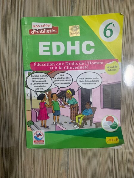 Cahier EDHC 6ème Édition