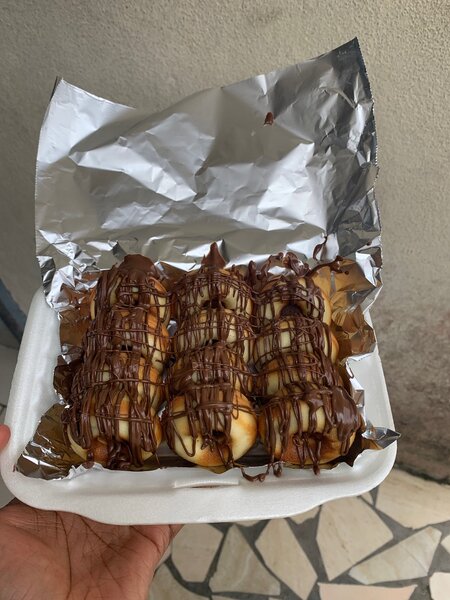 Mini donuts au chocolat