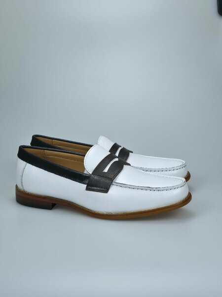 Mocassins élégants en cuir