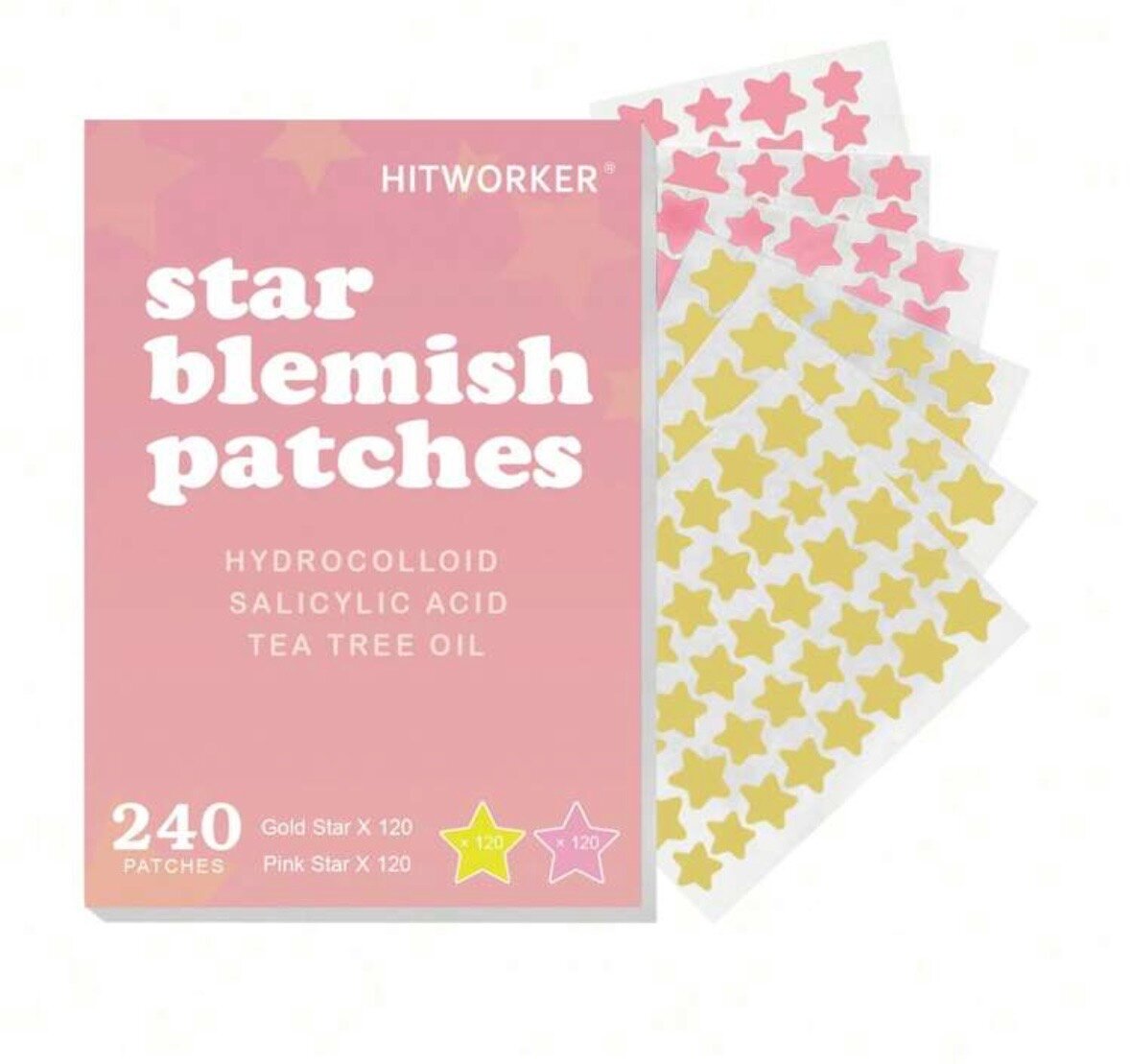 Patchs Anti-Blemish Etoiles