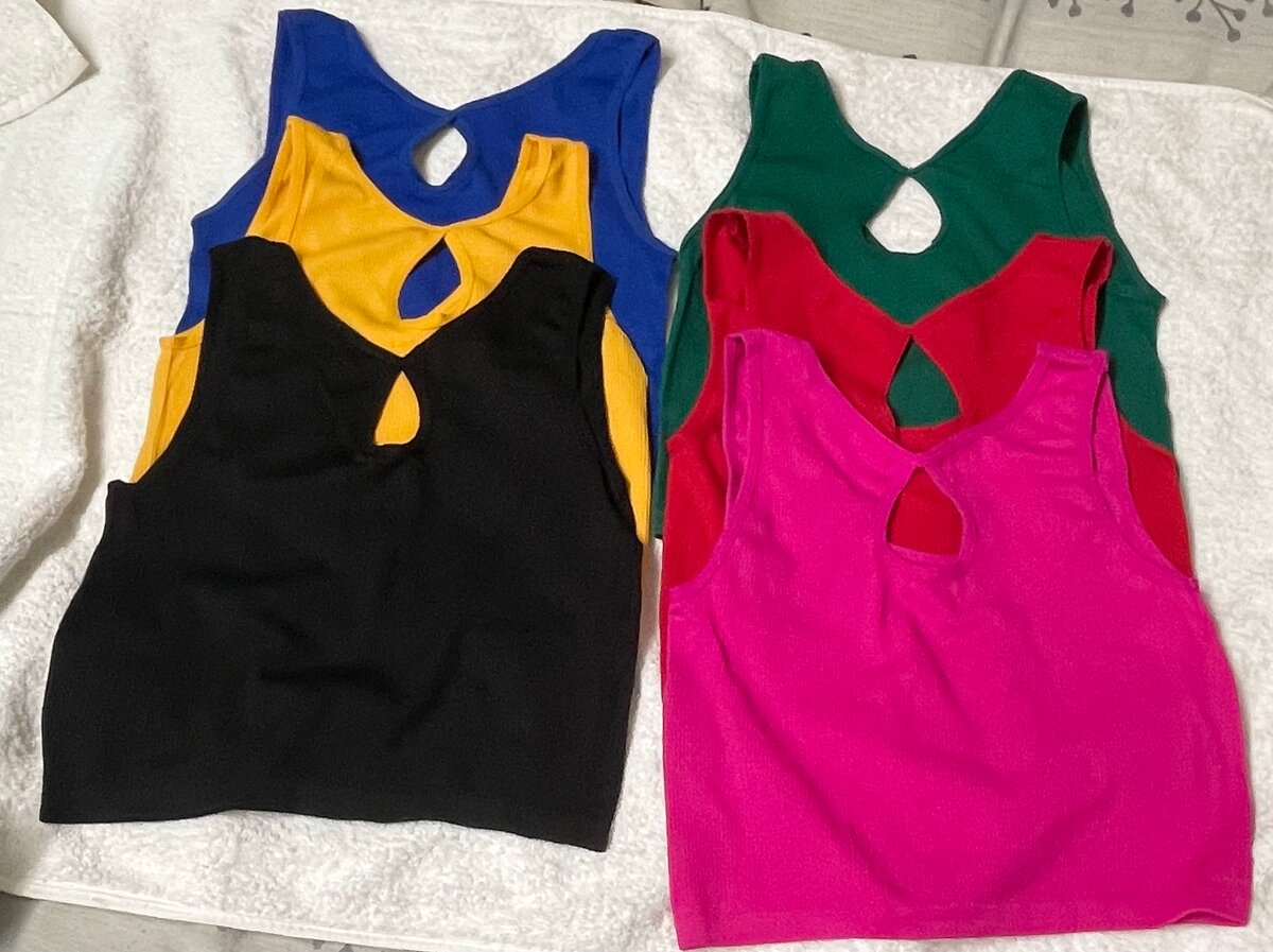 Débardeur Femme Échancré Noir