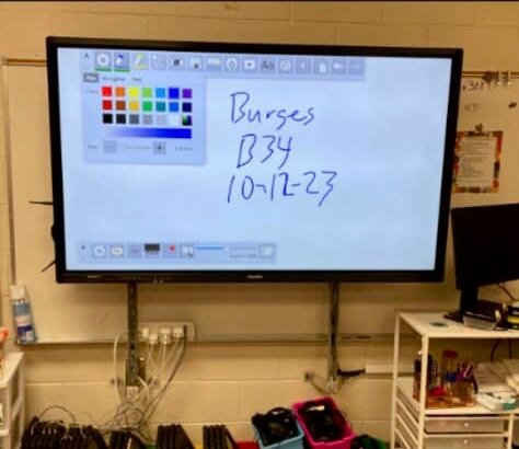 Interactive Digital Smart Board TV (Slightly Used) For Sale
