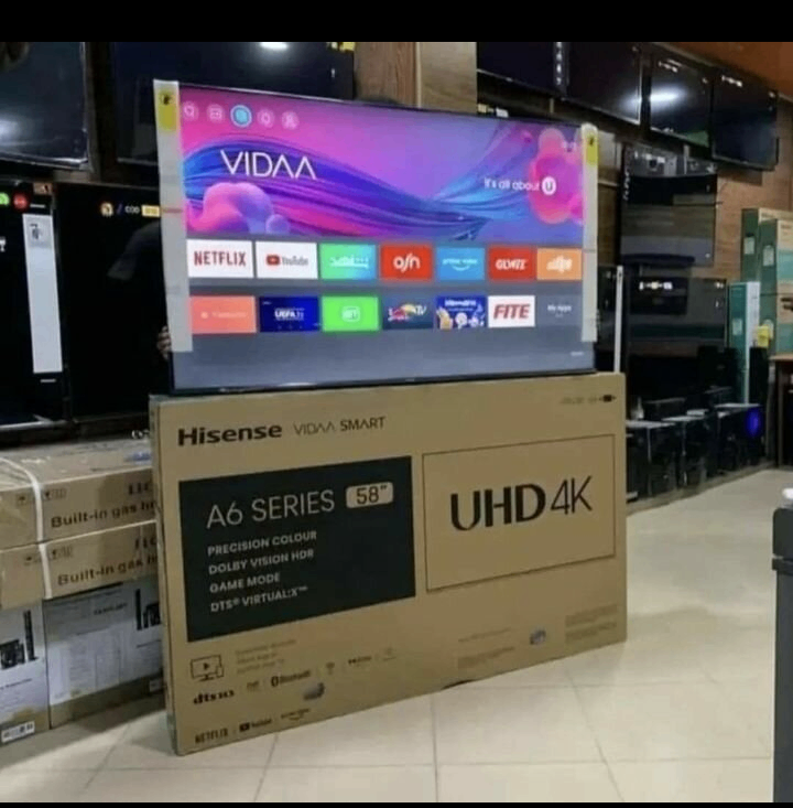Hisense TV UHD 4K 58” VIDAA