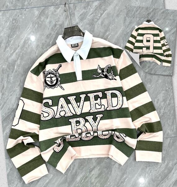 Sweat à rayures statement