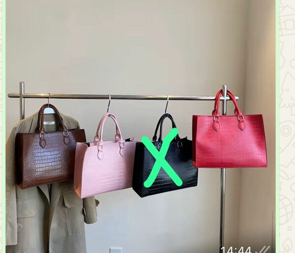 Sac Cabas Cuir Crocodile