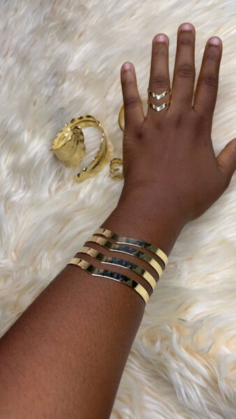 Ensemble de Bijoux en Or Élégant