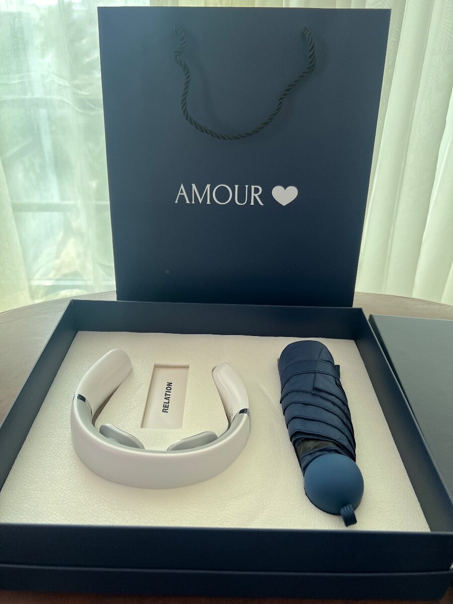 ensemble de massage du cou