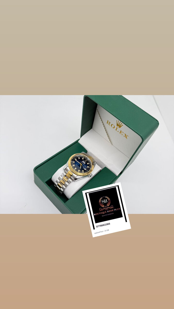 Montre Rolex Homme Luxe