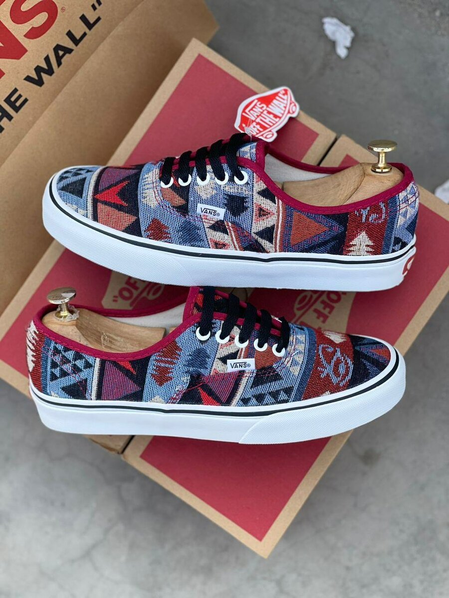 Baskets Vans à imprimé tendance