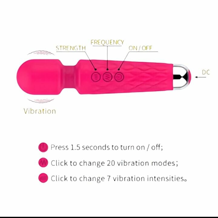Vibromasseur Rechargeable Puissant