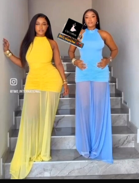 Robe élégante fendue soirée