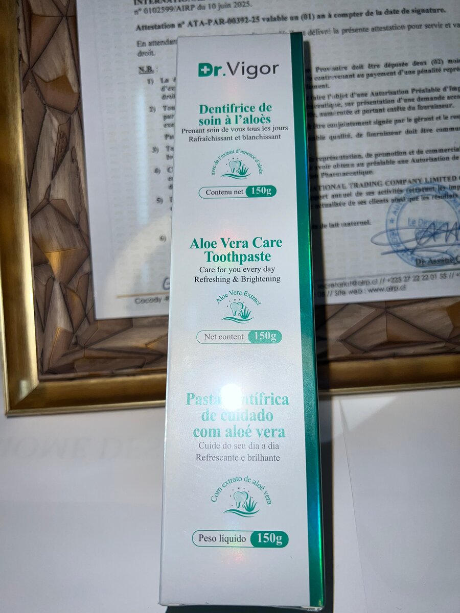 Dr. Vigor Aloe Vera Toothpaste