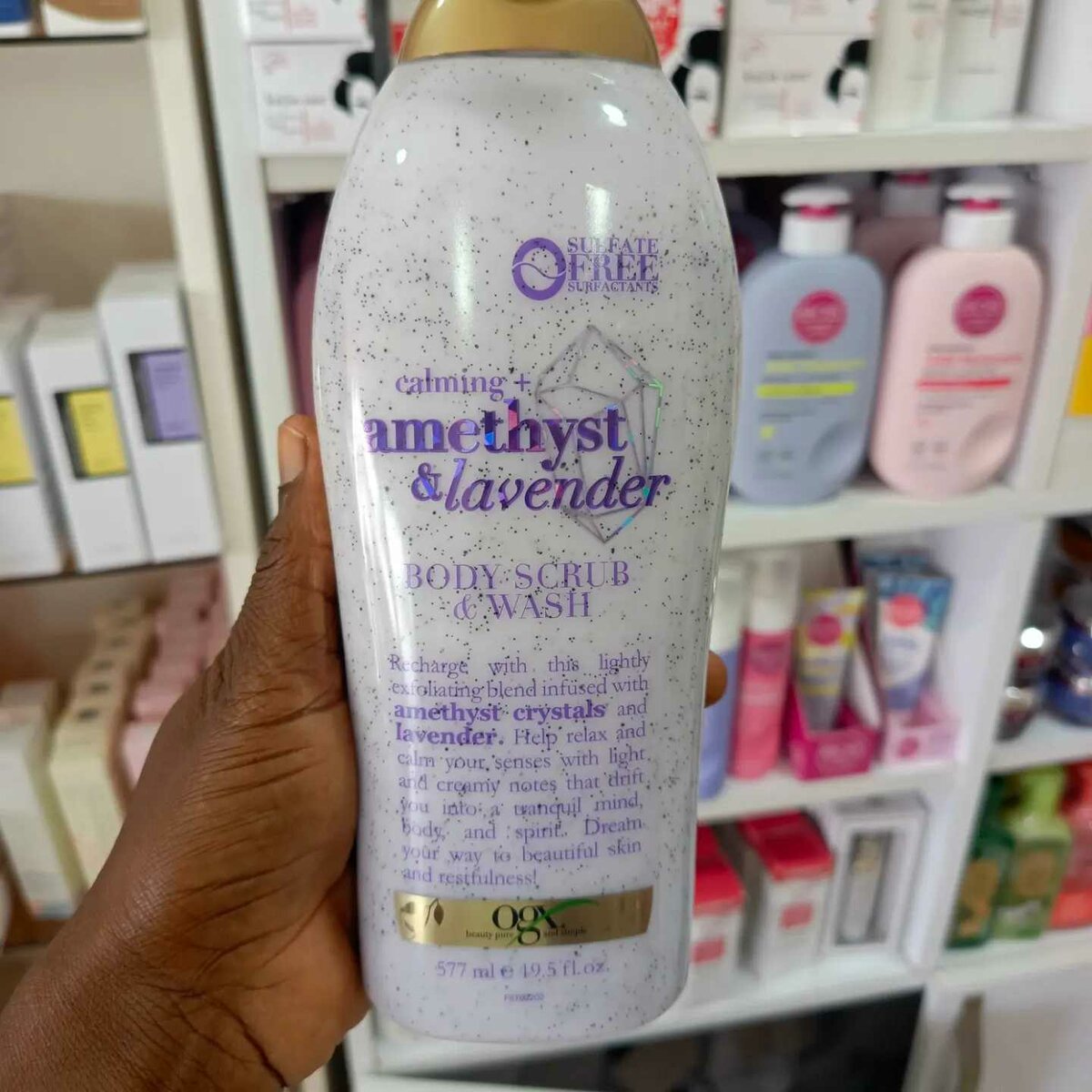 Amethyst & Lavender Body Scrub & Wash