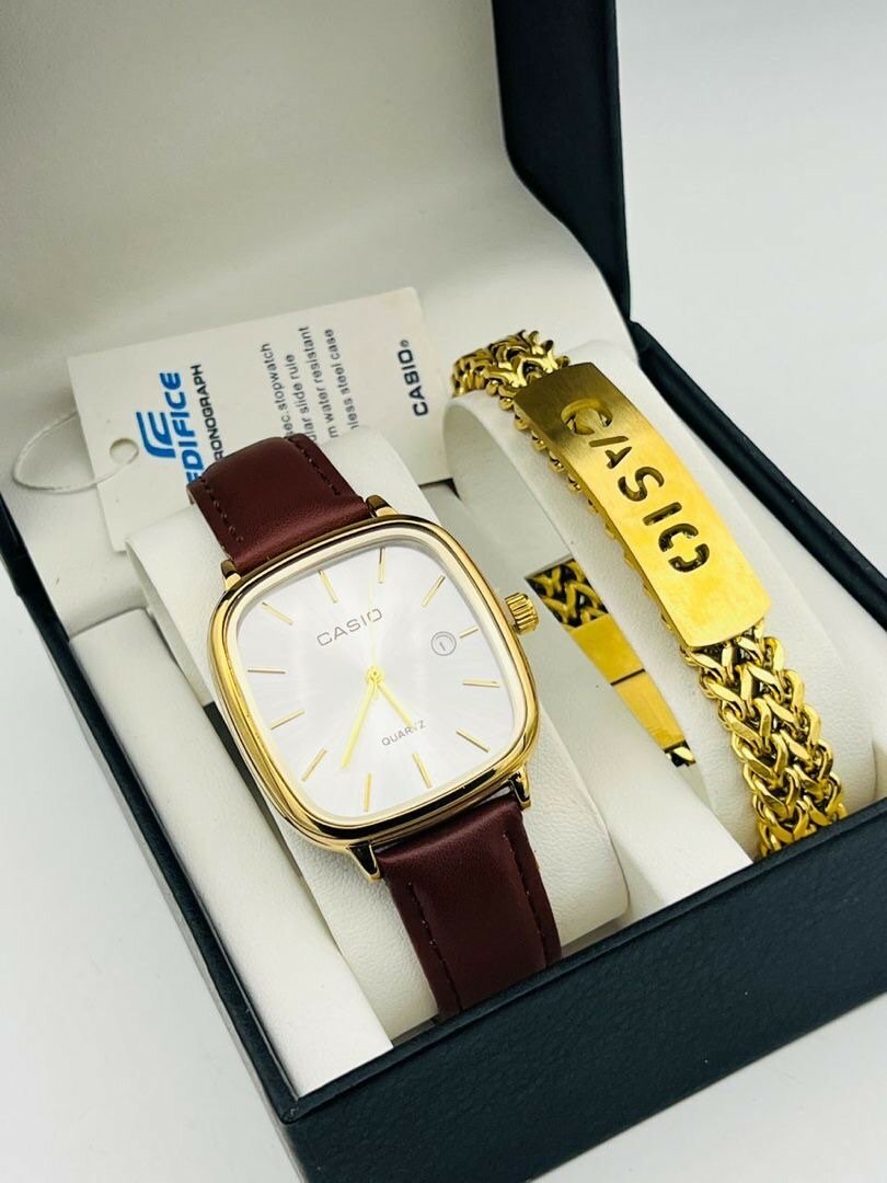 CASIO , ROLEX WATCH AND BRACELET