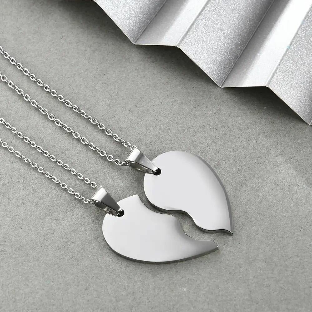 Couple heart Locket Chain