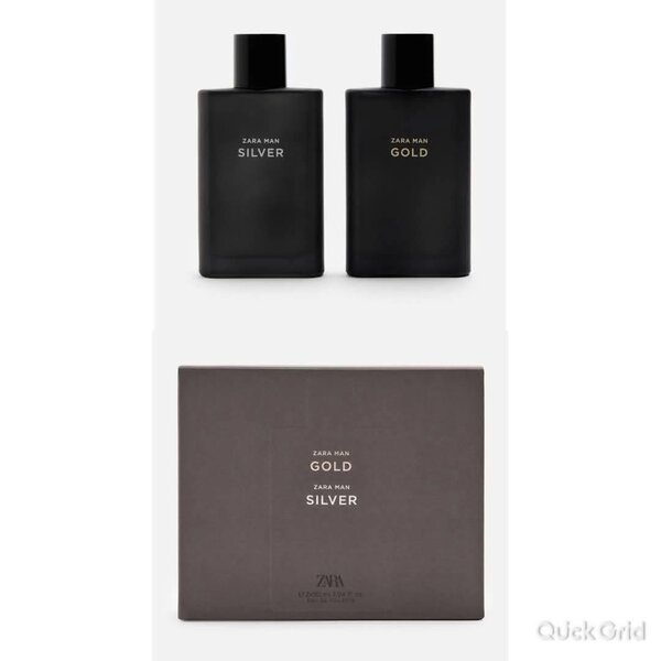 Zara Homme Coffret Silver & Gold