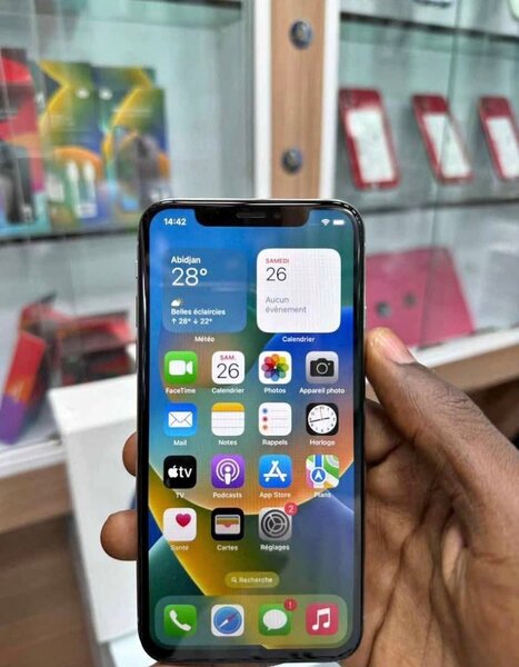 iPhone X 64GB Argent Débloqué