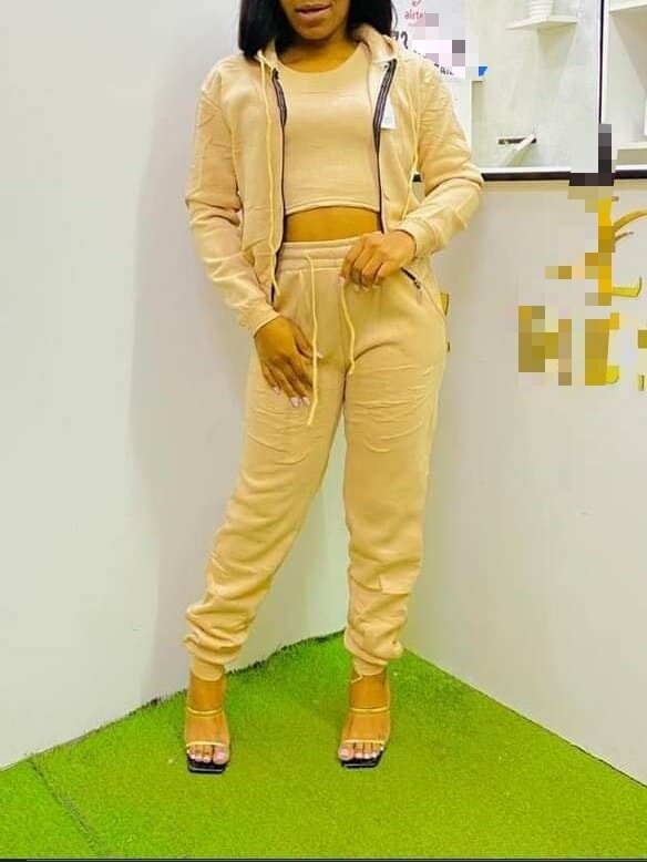 Women's sports suit triplet 