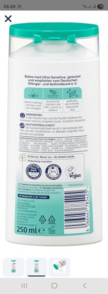 Shampoo Anti-Pelliculaire Sensitif