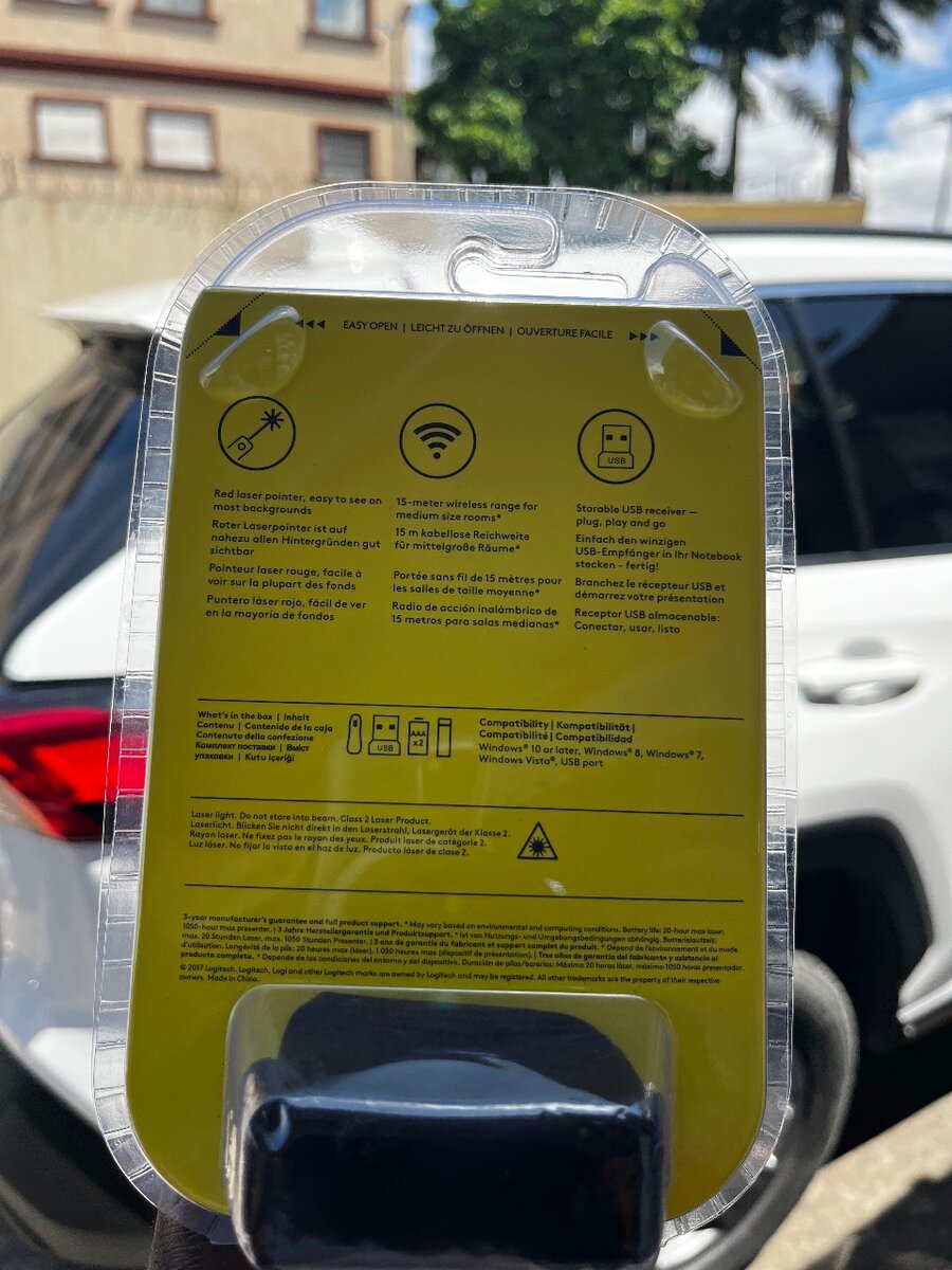 Télécommande de Présentation Logitech R400