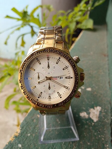 Montre Quartz Acier Luxe