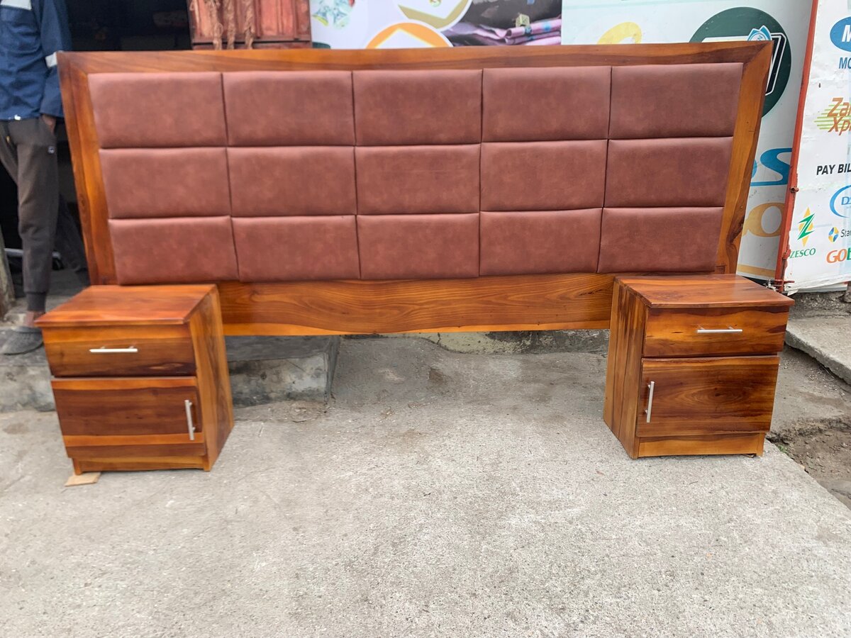 Headboards and chest of drawers