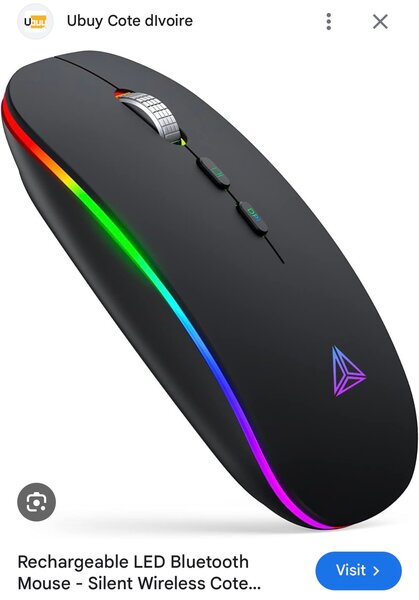 RGB Rechargeable Wireless Mouse