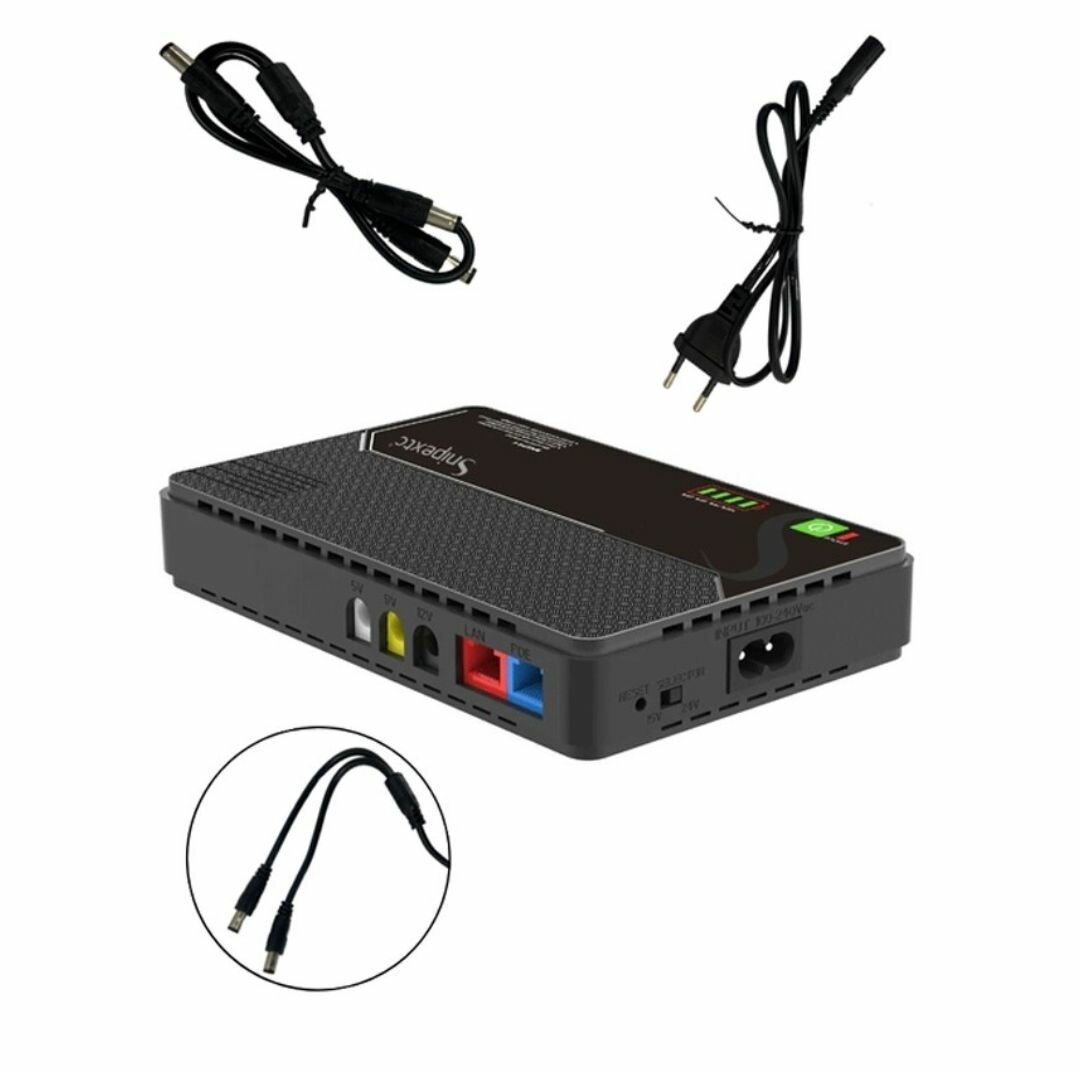 8000MAH UNIVERSAL POWER SUPPLY UNIT WITH LED INDICATOR, POE