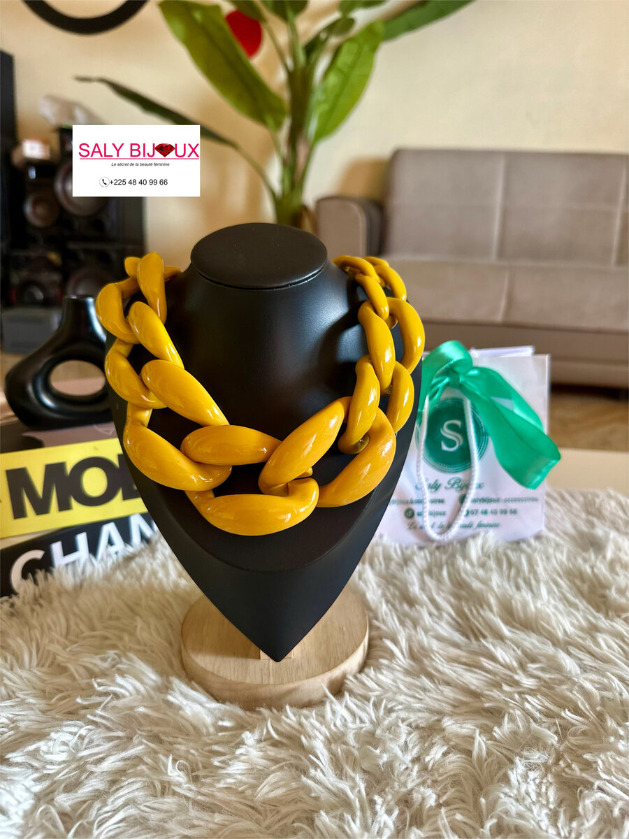 Collier Épais Saly Bijoux