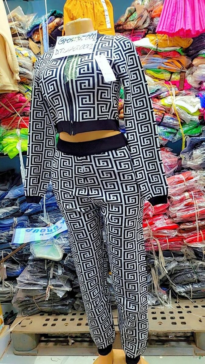 Ensemble confortable imprimé