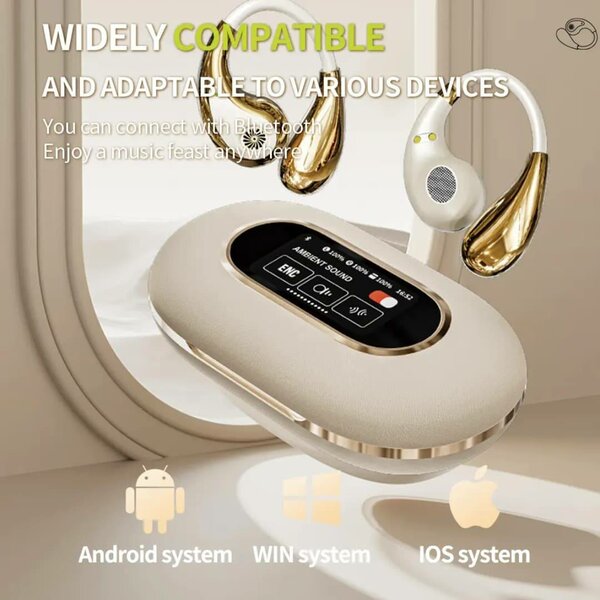 Écouteurs à écran tactile en c