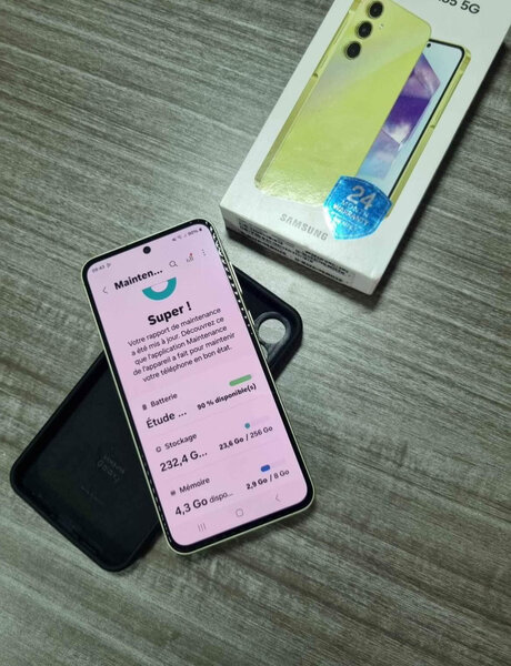 Samsung Galaxy A55 5G - Jaune