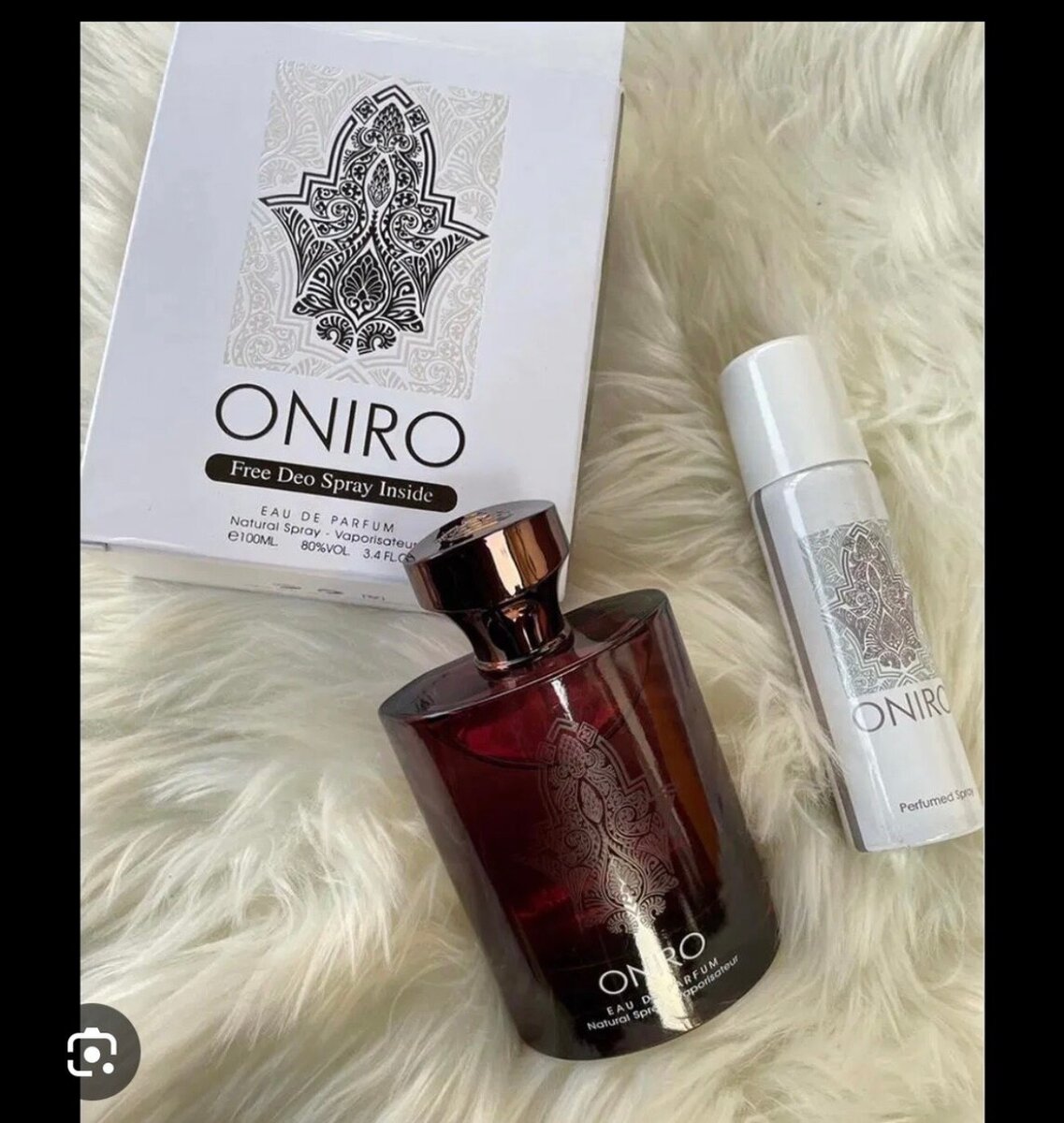 Oniro Parfum avec Spray Déo