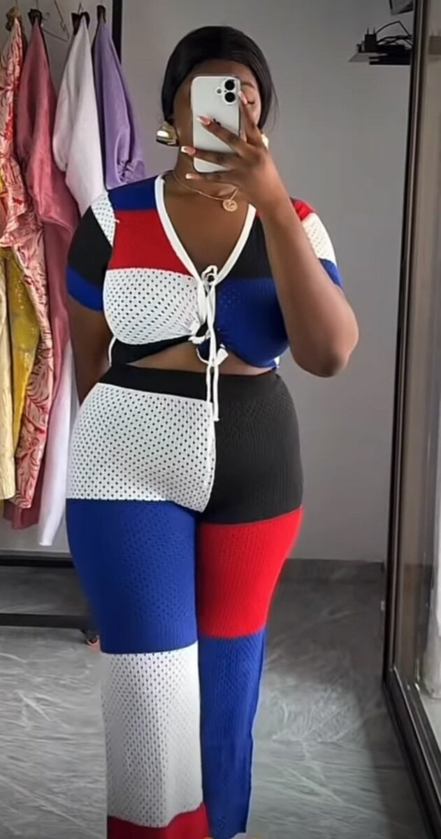 Ensemble coloré deux pièces