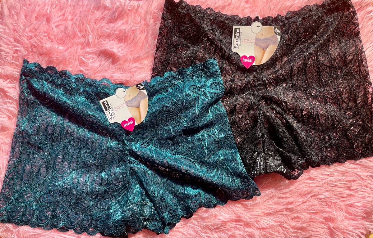 Shorts en dentelle féminine