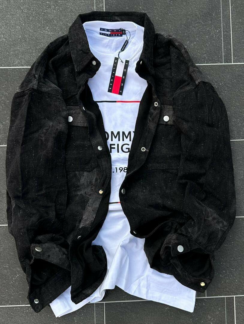 Chemise en flanelle à carreaux