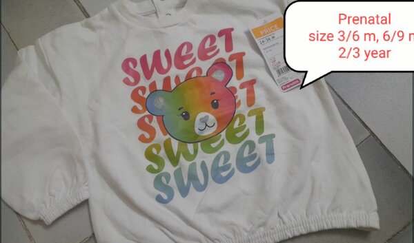 Sweat bear shirt